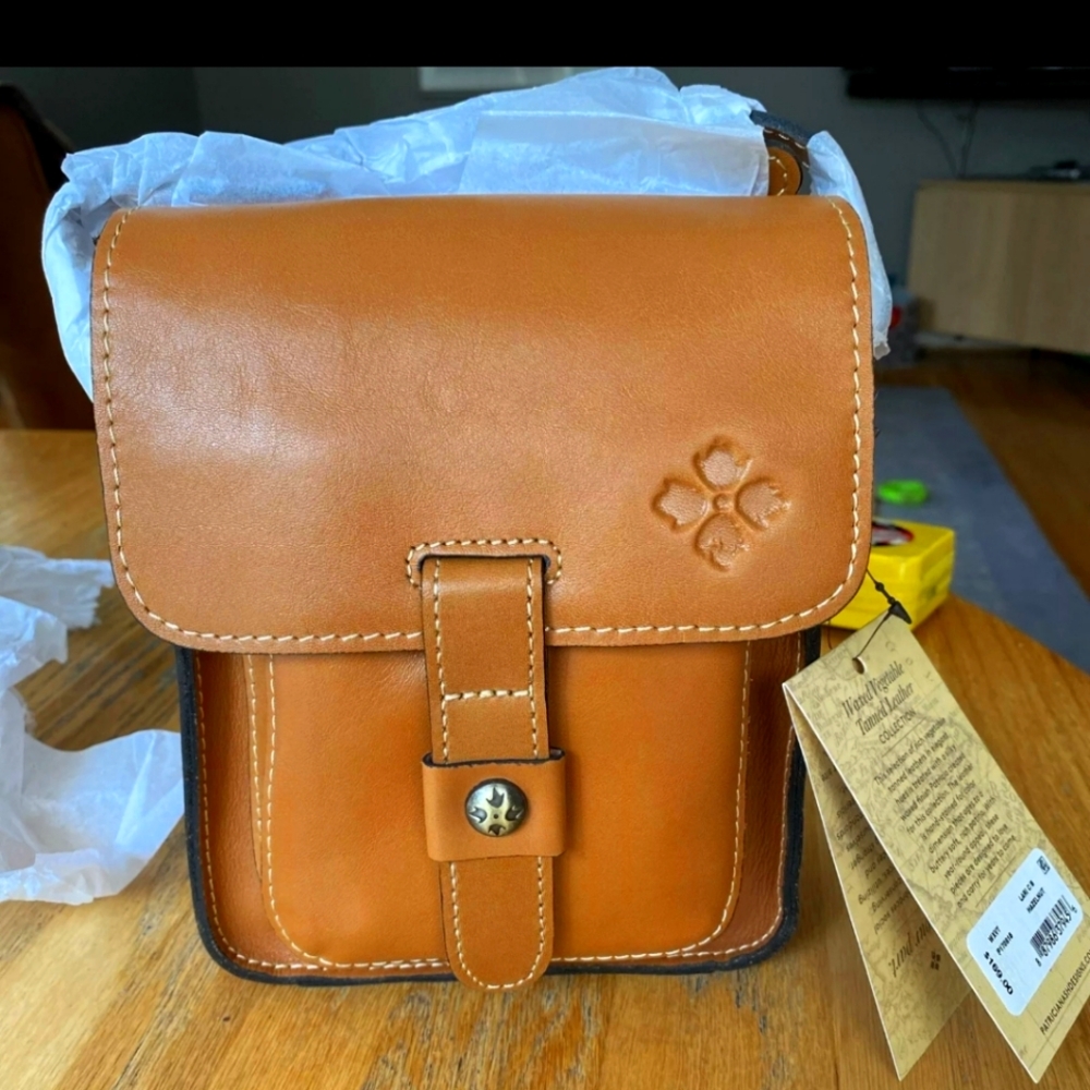 Patricia Nash Lari Leather Crossbody - Picture 1 of 13